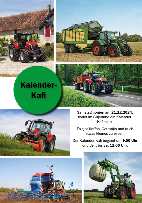 Kalender-Kafi 2024 bei Gujer Landmaschinen AG